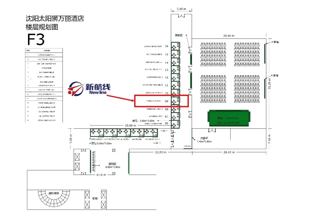 沈阳太阳狮万丽酒店展会现场